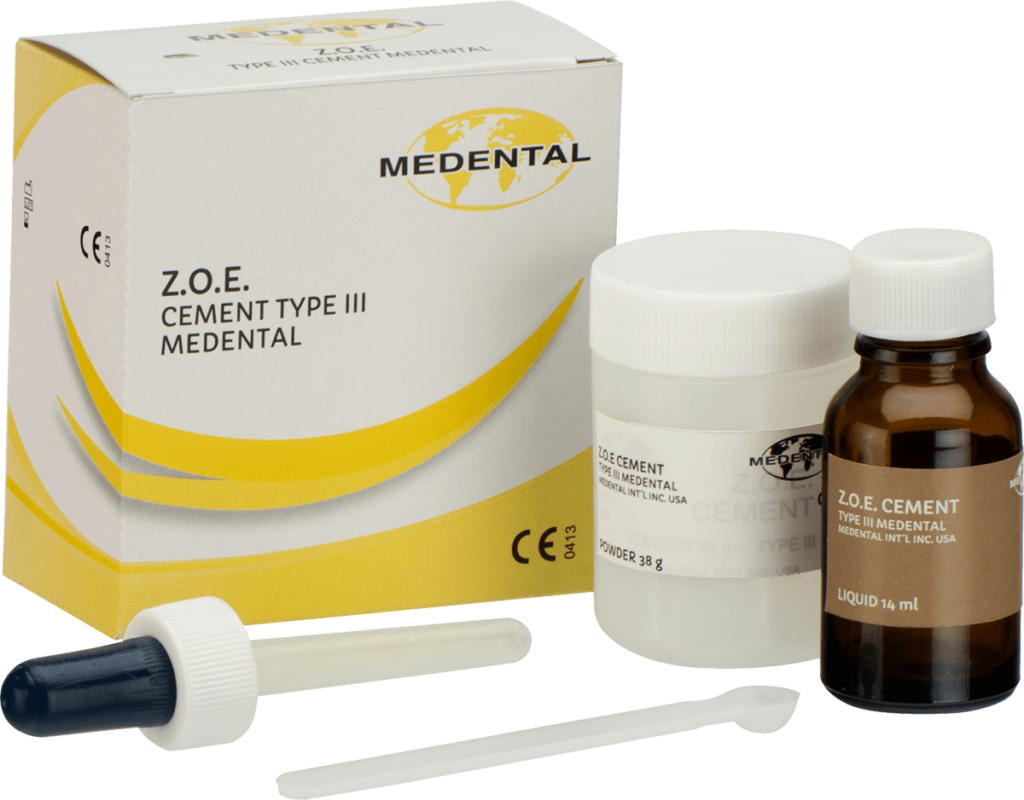 Cemento Dental Zoe Tipo 3 Restaurativo Medental